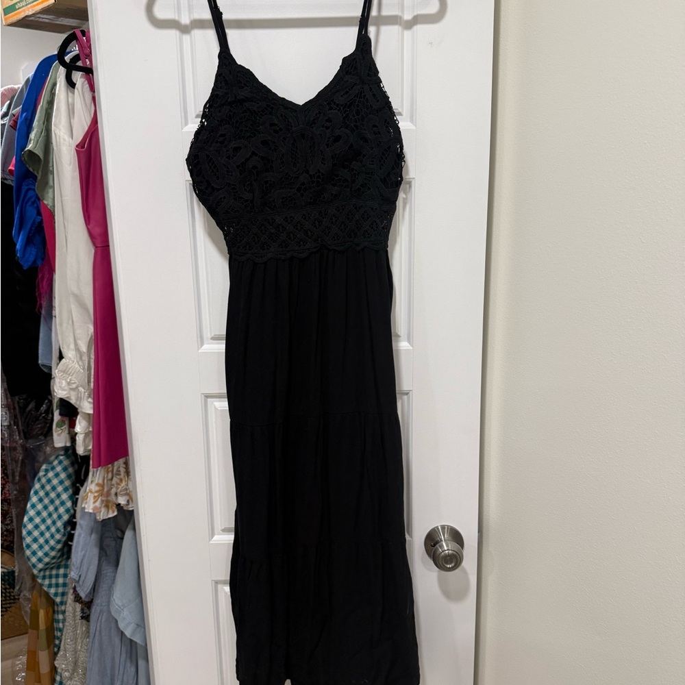 Chic Black Maxi Dress